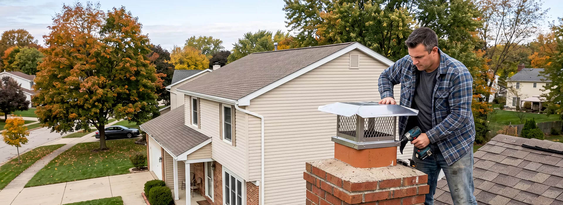 Chimney Cover Installation San Marcos, TX