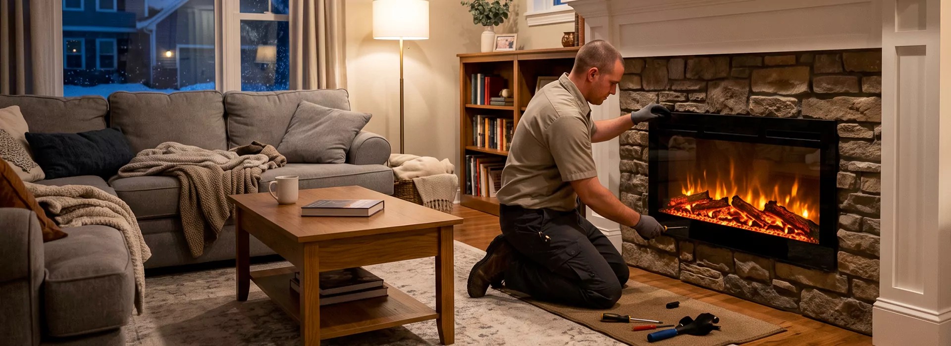 Electric Fireplace Installation San Marcos in San Marcos