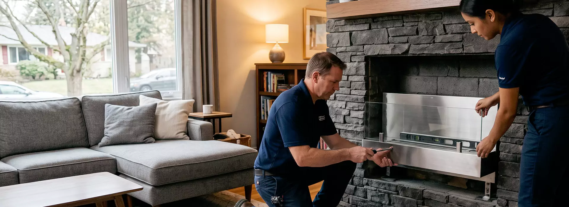 Ethanol Fireplace Installation in San Marcos, TX