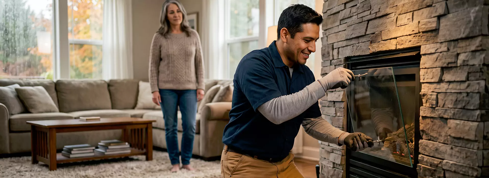 Fireplace Glass Replacement in San Marcos, TX