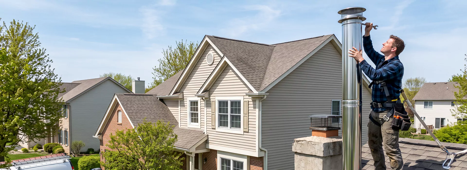 Metal Chimney Installation in San Marcos
