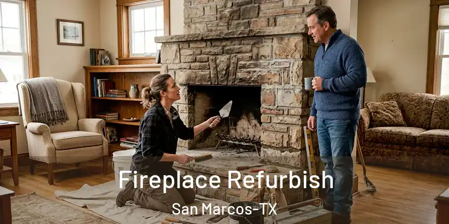 Fireplace Refurbish San Marcos-TX