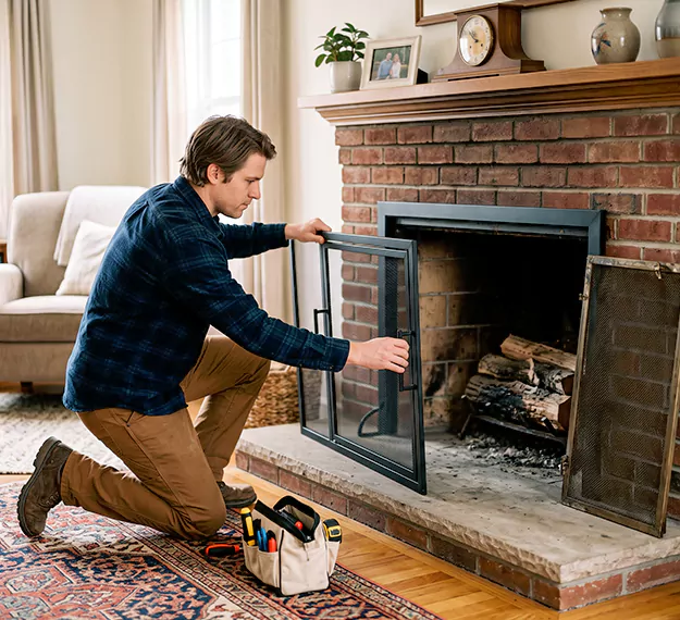 Certified Fireplace Screen Replacement Company: Your Local Fireplace Cover Replacement Team in San Marcos, TX