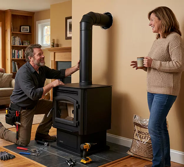 Certified Pellet Fireplace Installation Company: Your Local Pellet Stove Fitting Team in San Marcos, TX