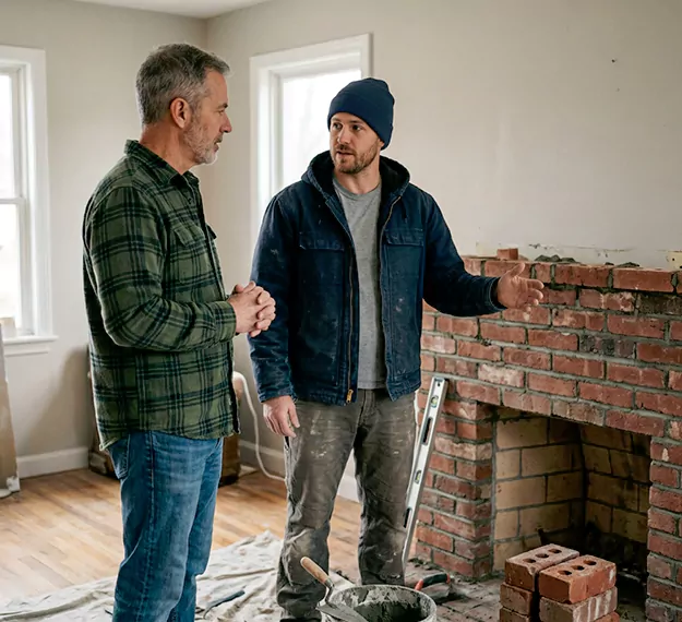 Why San Marcos Homeowners Choose Our Brick Fireplace Installation Team?