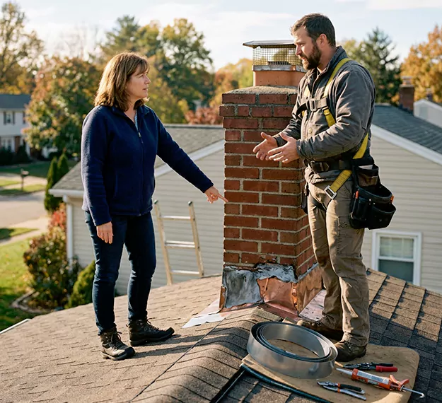 What Makes Our Chimney Flashing Services Different in San Marcos, TX?