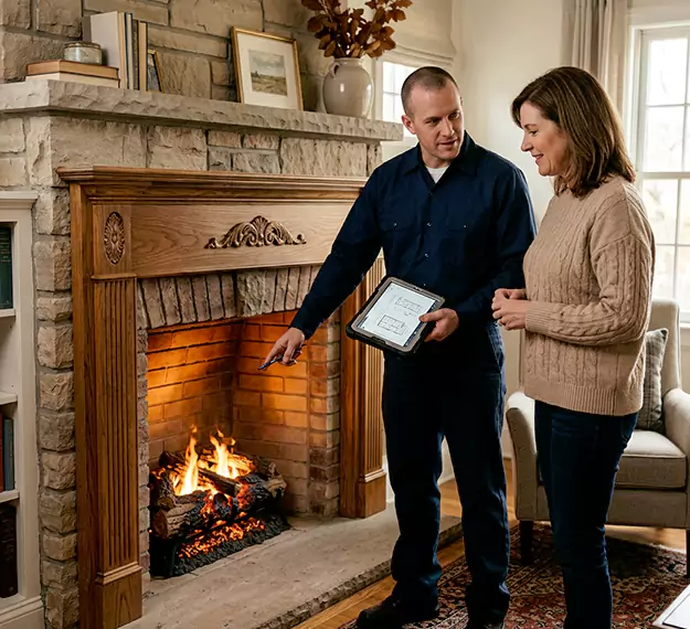 Why San Marcos Homeowners Choose Our Electric Fireplace Logs Team?