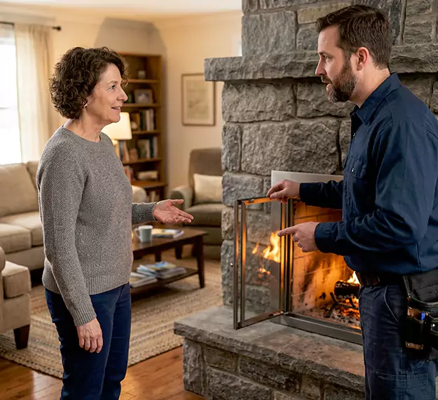 Why Homeowners Choose Our Fireplace Door Installation Team in San Marcos, TX?