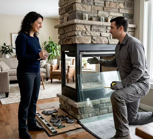 Certified Fireplace Glass Installation Company: Your Local Fireplace Glass Door Installer in San Marcos, TX