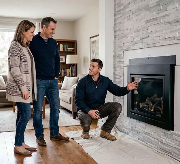 Why San Marcos Homeowners Choose Our Fireplace Insert Installation Team?