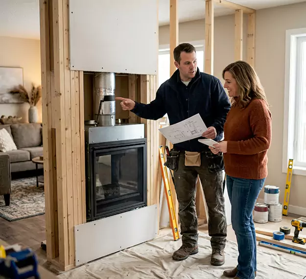 Why San Marcos Homeowners Choose Our Prefab Fireplace Installation Team?