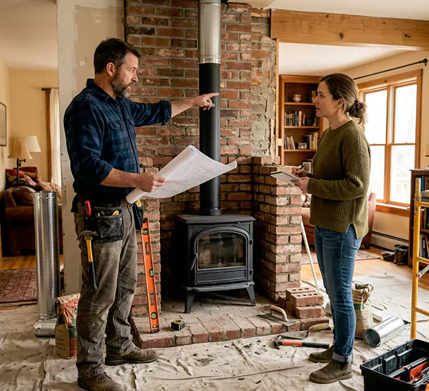 Why San Marcos Homeowners Choose Our Wood Fireplace Installation Team?