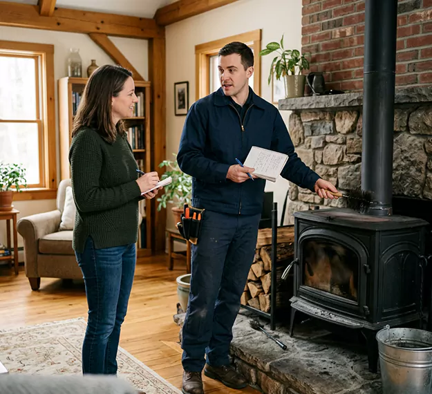 Why San Marcos Homeowners Choose Our Wood Stove Cleaning Team?
