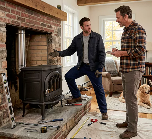 Why San Marcos Homeowners Choose Our Wood Stove Installation Team?
