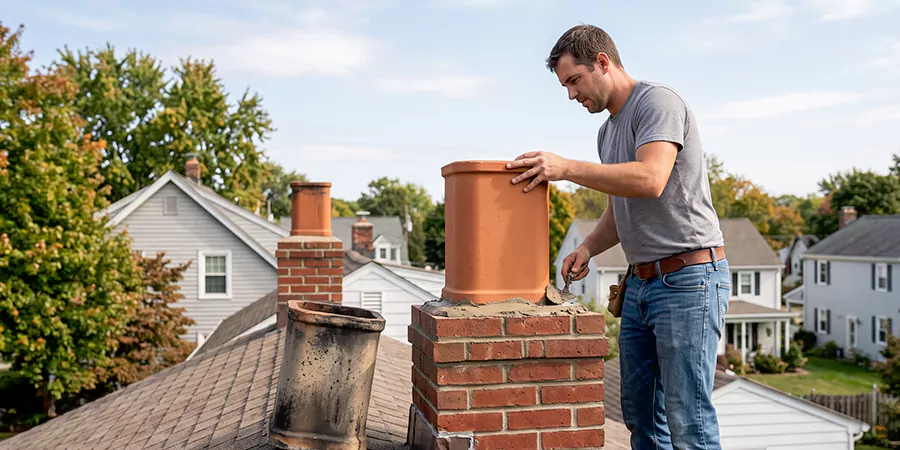 Matching Chimney Pot Replacement San Marcos