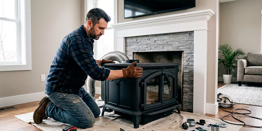 Cast Iron Fireplace Insert Installation San Marcos