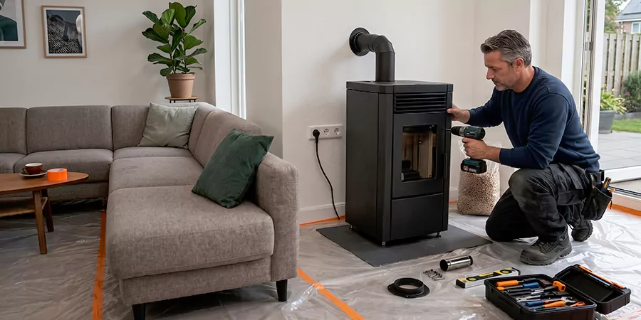 Fireplace Surround and Wall Installation San Marcos