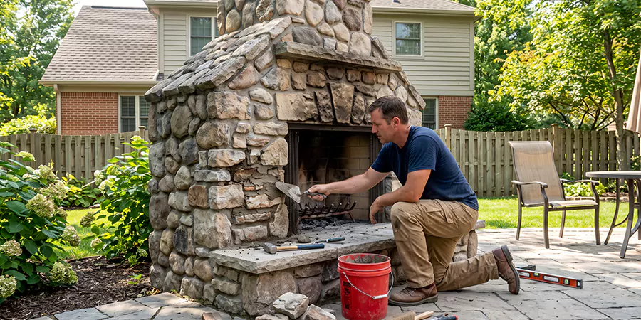 Outdoor Fireplace Repair San Marcos