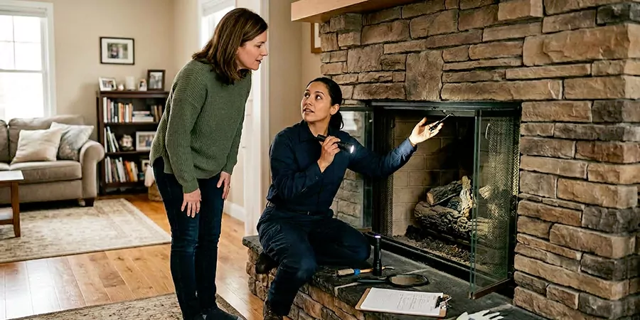 Home Fireplace Safety Inspection San Marcos