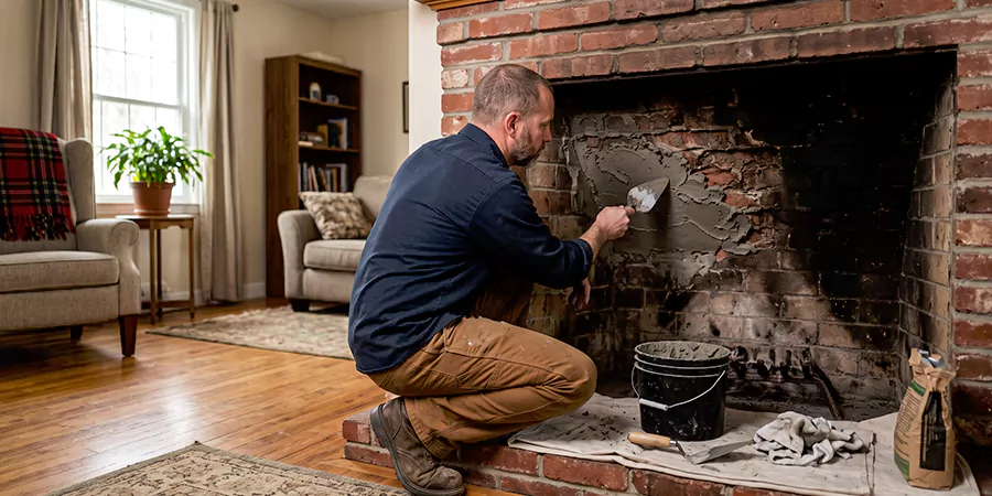 Modern Fireplace Refacing San Marcos