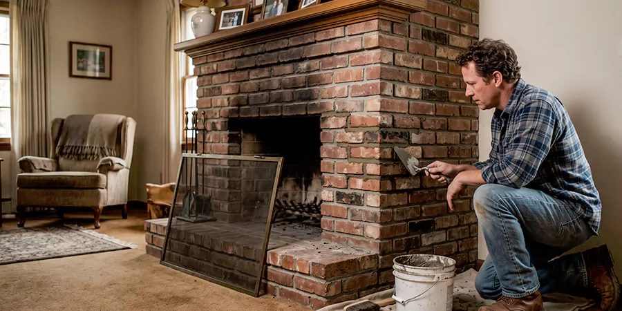 Old Fireplace Safety Repair San Marcos