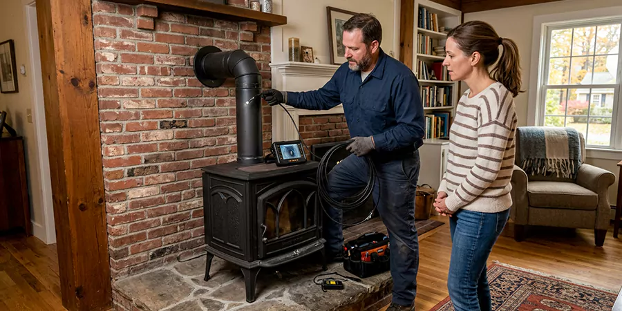 Wood Stove Chimney Inspection San Marcos