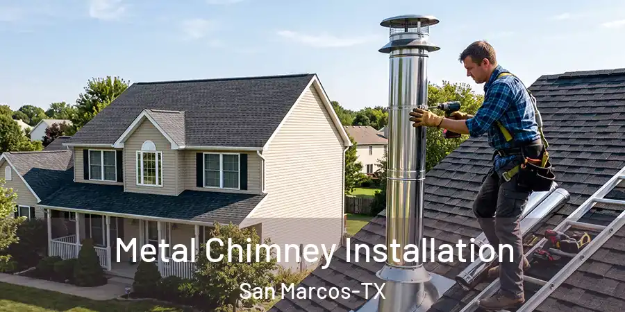 Metal Chimney Installation San Marcos-TX